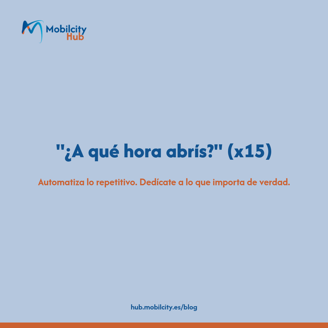 "¿A qué hora abrís?" por decimoquinta vez hoy: mitos sobre responder siempre lo mismo