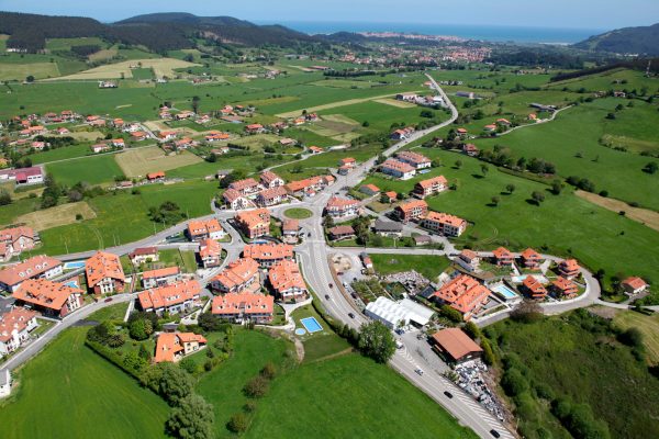 Vista de San Miguel de Meruelo