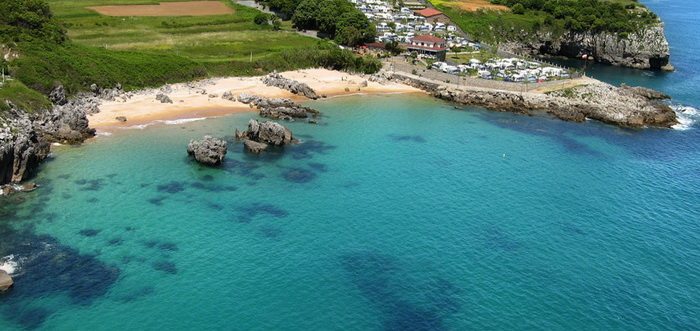 Playa del Arandal o Los Franceses, Isla