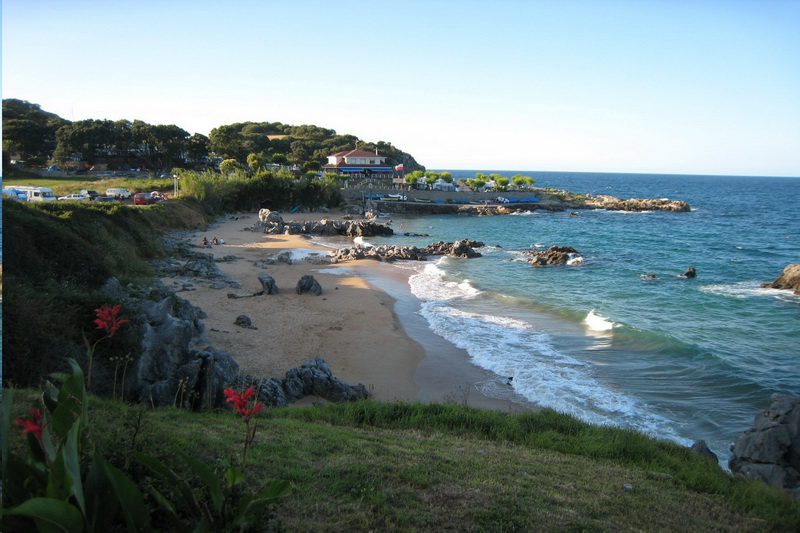 Playa del Arandal o Los Franceses, Isla