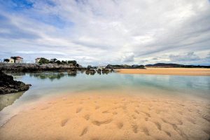 Ria de Quejo, Isla