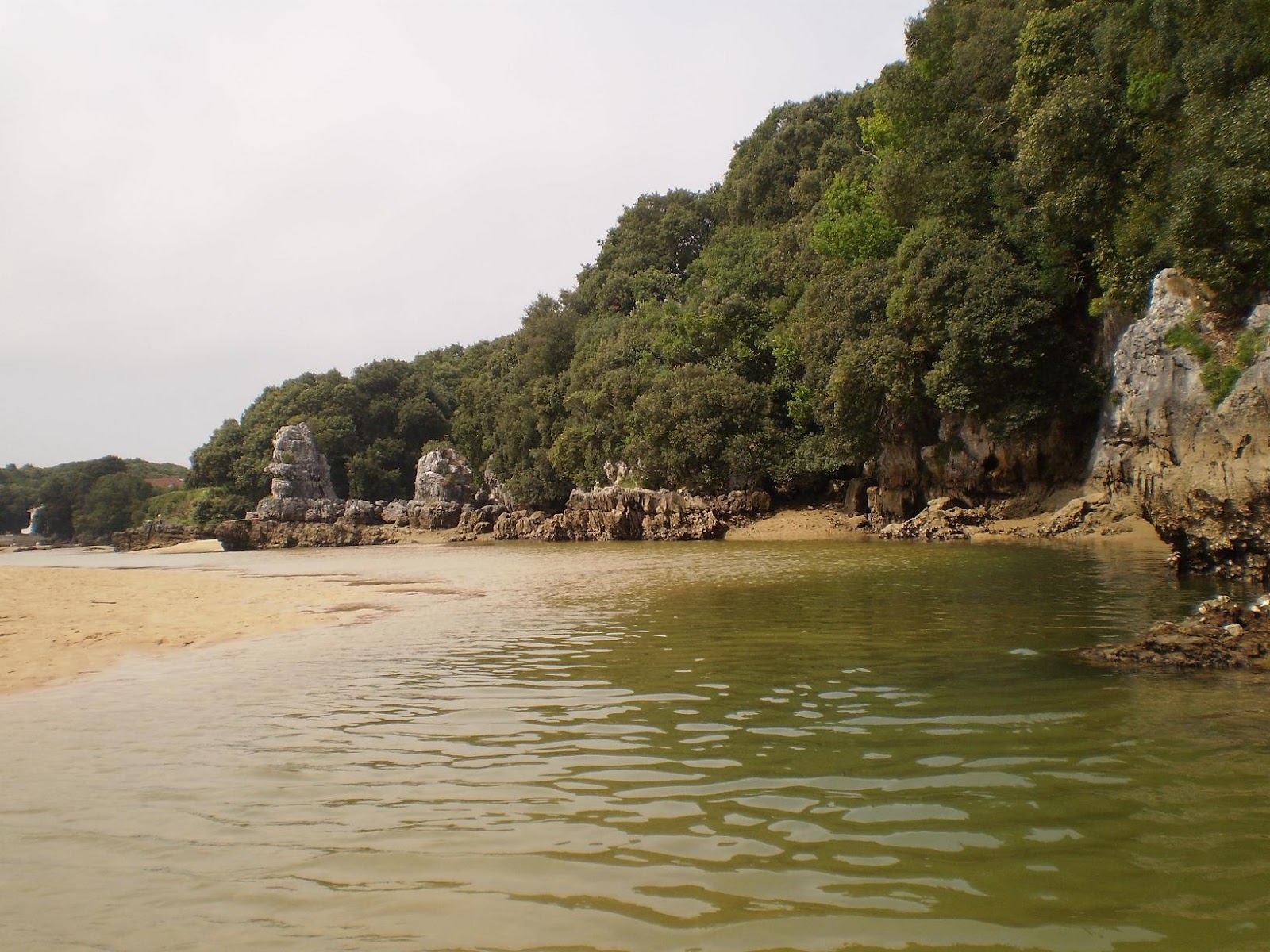 Ria de Quejo, Isla