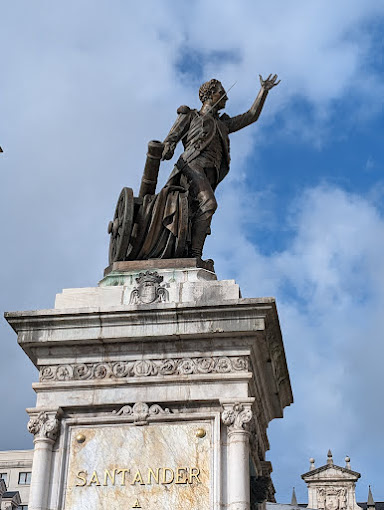 Estatua de Pedro Velarde, Santander