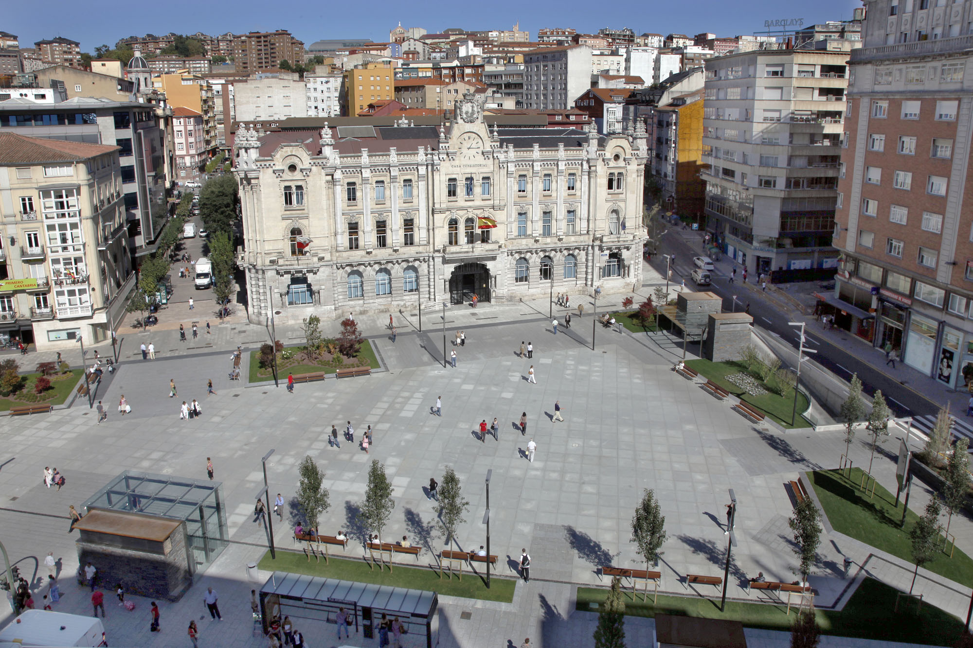 Plaza del Ayuntamiento, Santander