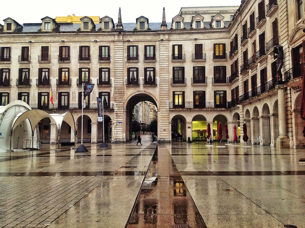 Plaza Porticada - Plaza de Velarde, Santander