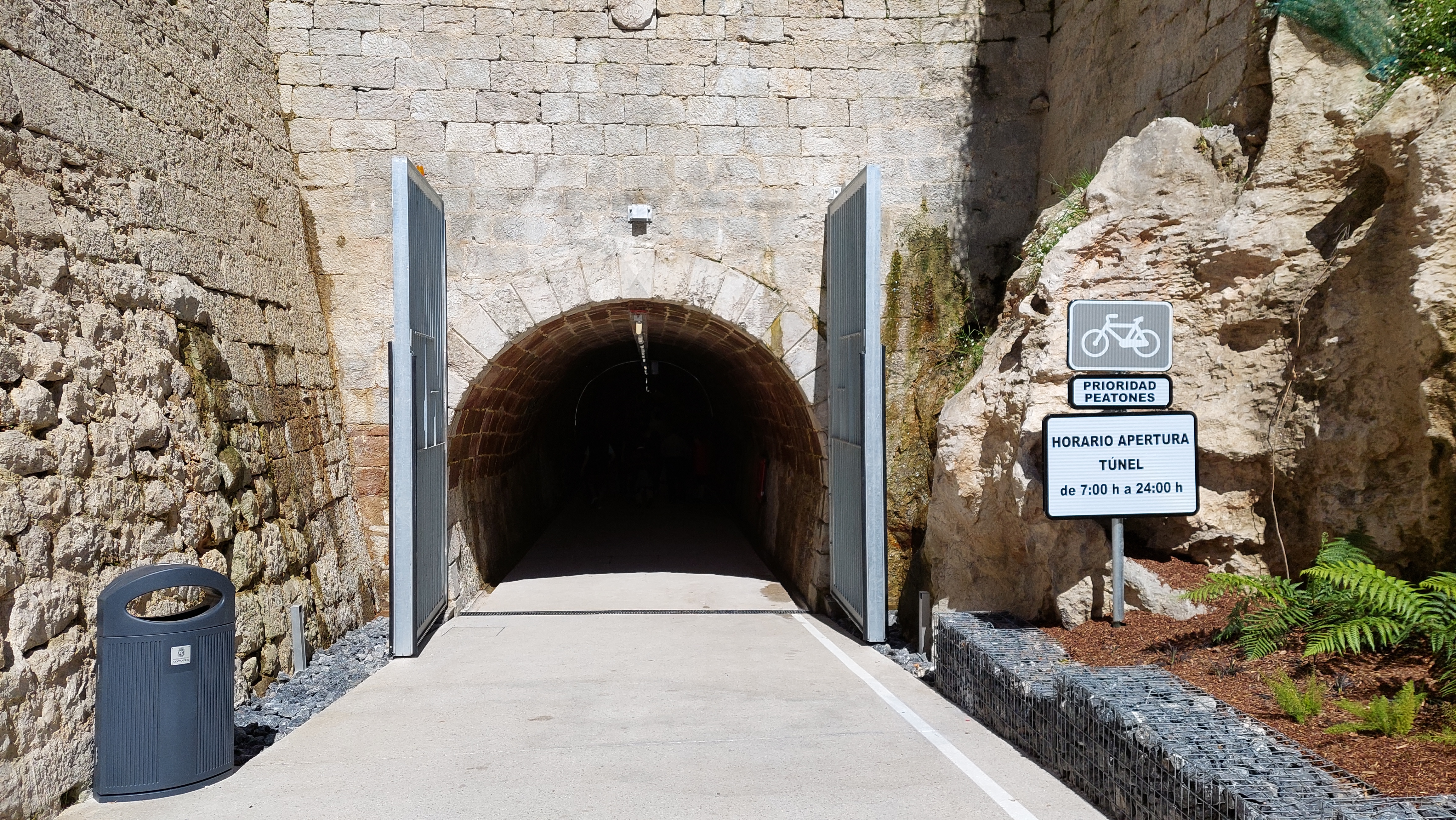Túnel de Tetuán, Santander