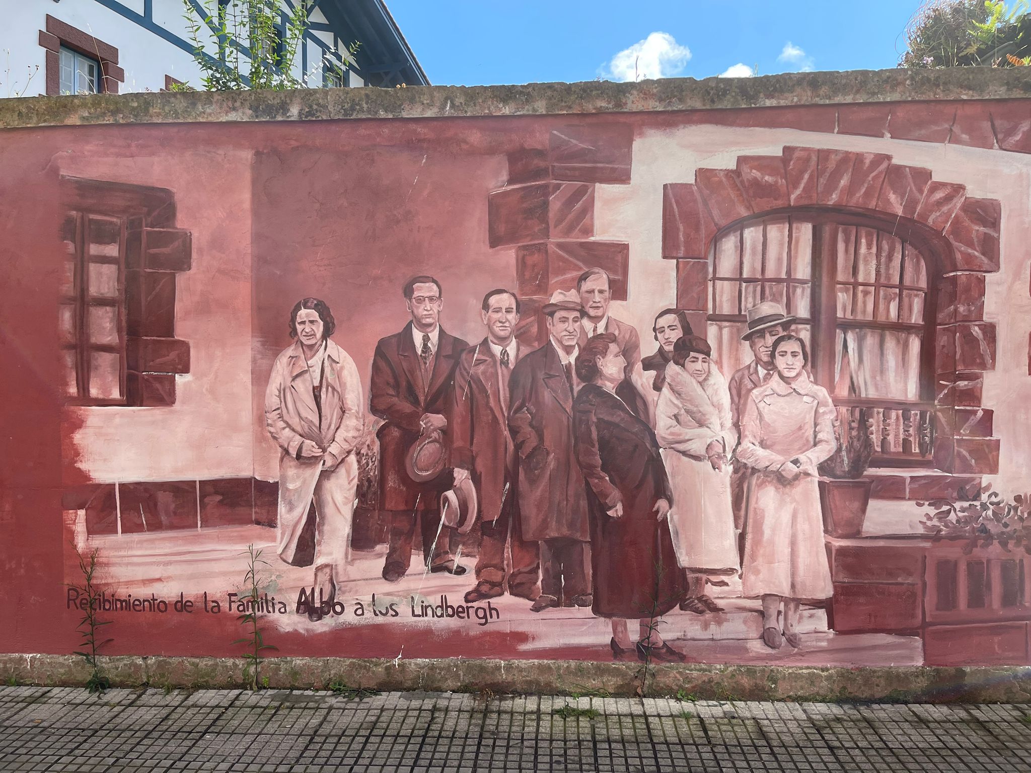 Mural Casa Albo I, Santona