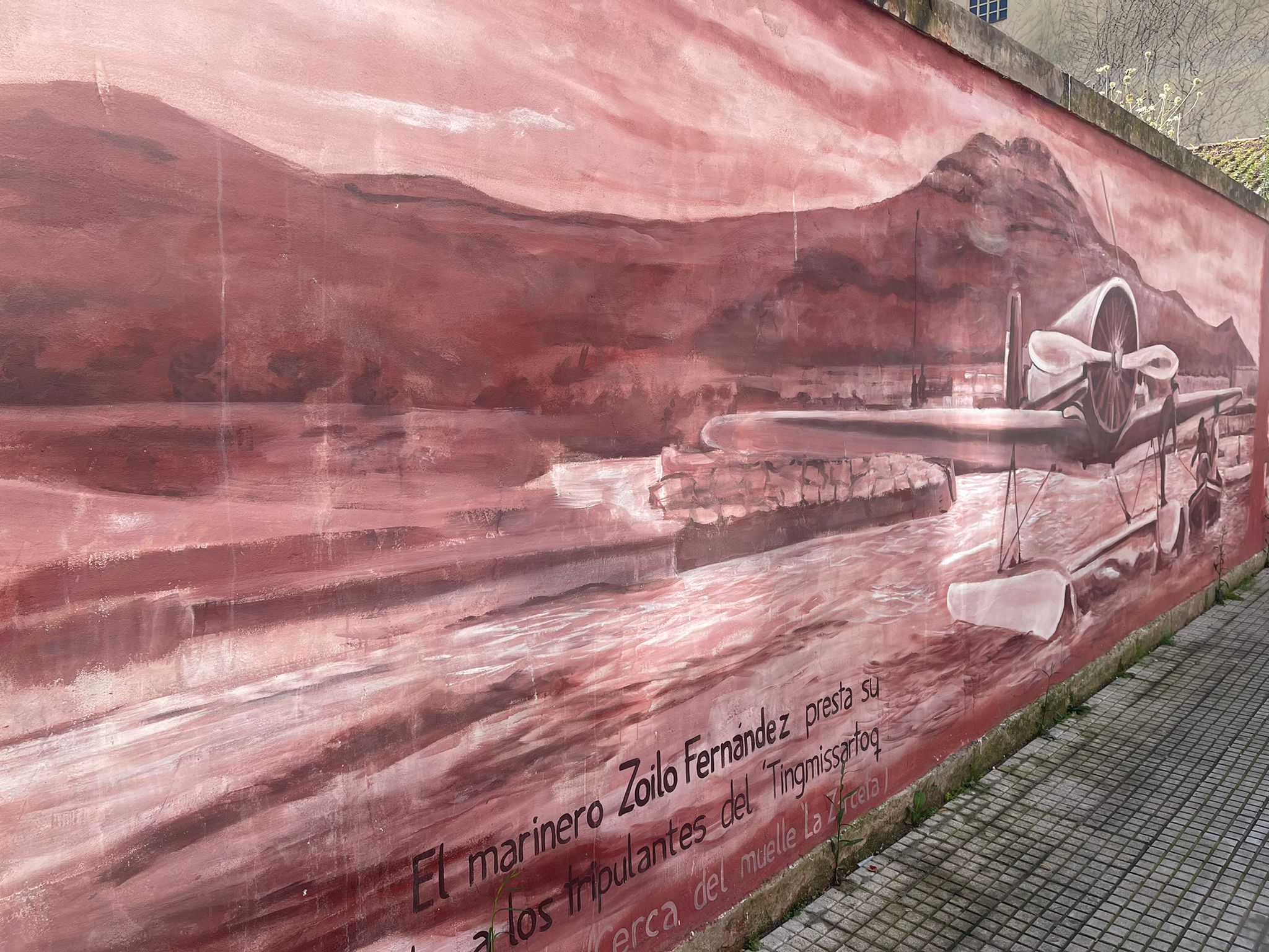 Mural Casa Albo I, Santoña